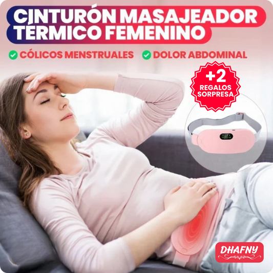 CINTURÓN TÉRMINCO PARA CÓLICOS💖+2 REGALOS🥰🥰