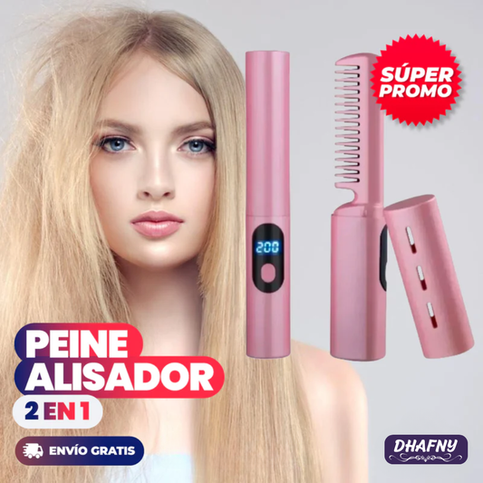 PEINE ALISADOR PORTÁTIL 💖 PARA CARTERA 😍