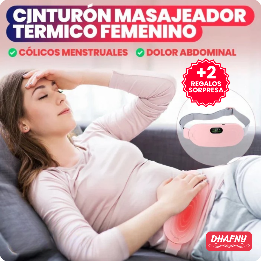 CINTURÓN TÉRMINCO PARA CÓLICOS💖+2 REGALOS🥰🥰