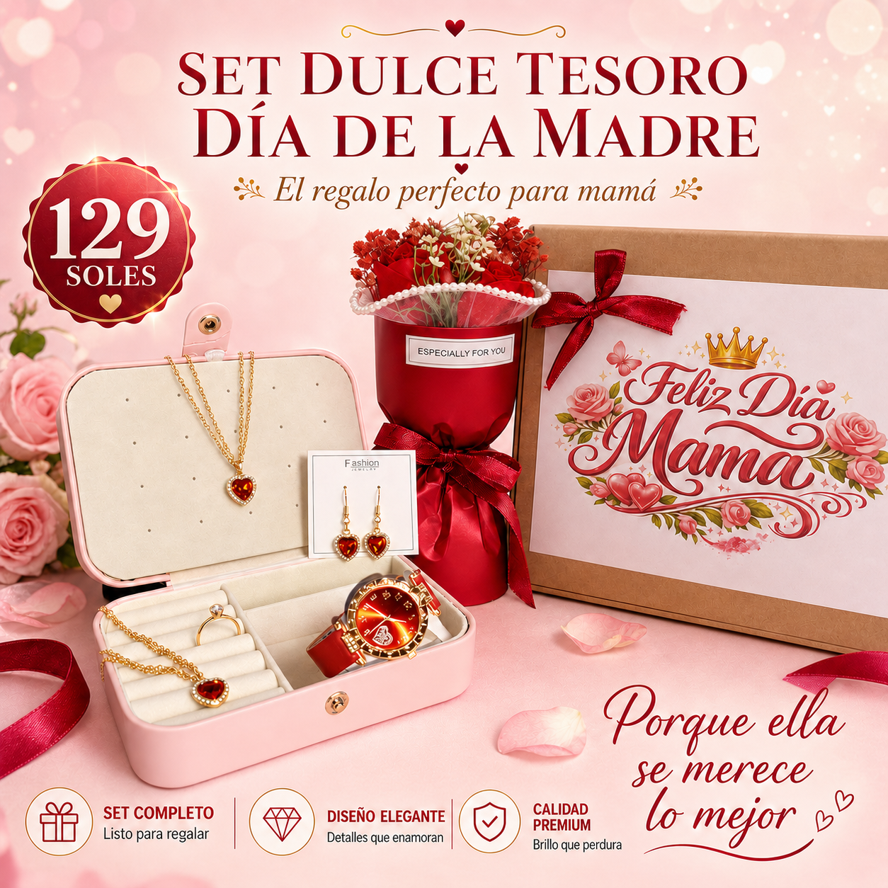 SET DULCE TESORO 💖 DÍA DE LA MADRE