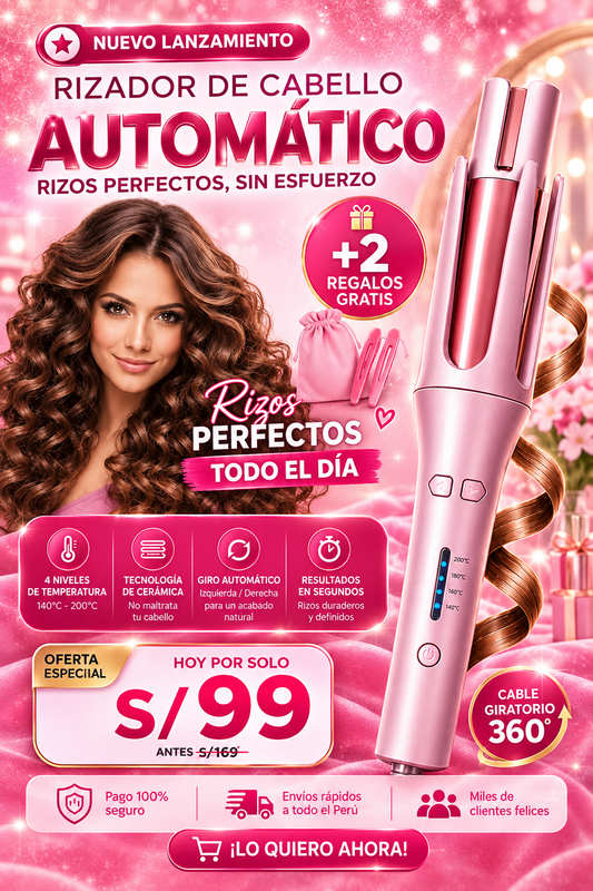 RIZADOR AUTOMÁTICO VIRAL💖