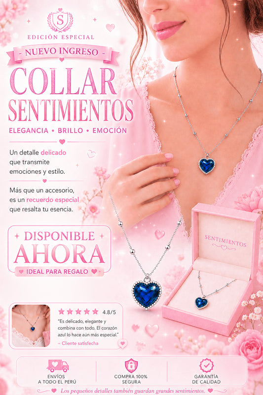 COLLAR SENTIMIENTOS ❤️💚🖤💜💙