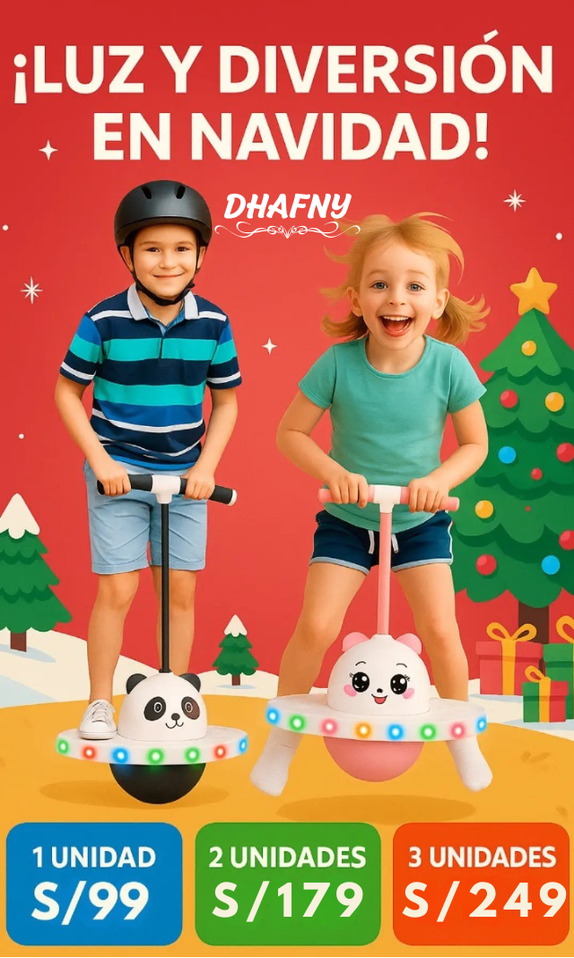 PELOTA SALTARIN 🎁 CON LUCES LED 🔥