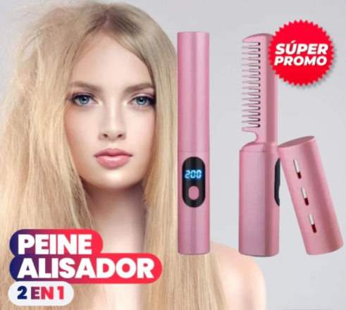 PEINE ALISADOR PORTÁTIL 💖 PARA CARTERA 😍