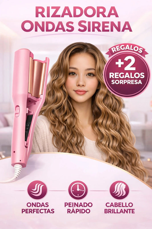 RIZADORA ONDAS SIRENA VIRAL 💖